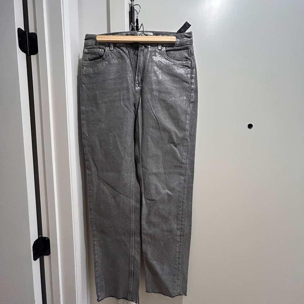 Stylish Silver Jeans